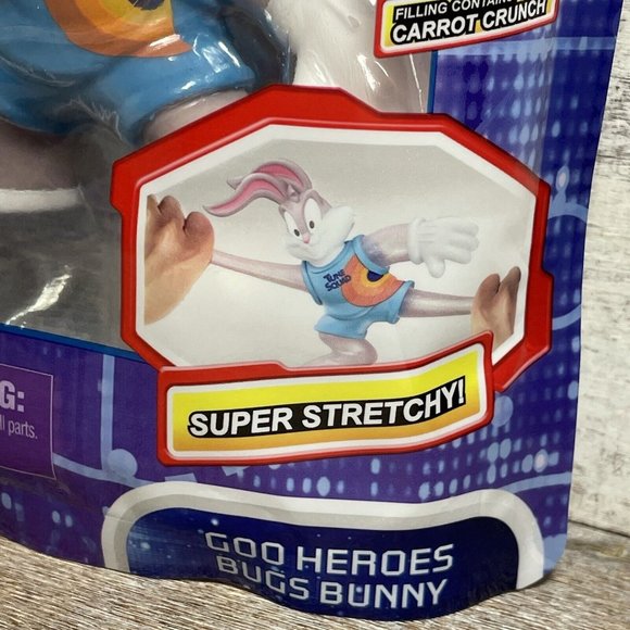 Goo Jit Zu Bugs Bunny Space Jam A New Legacy Stretch Toy - Picture 2 of 3